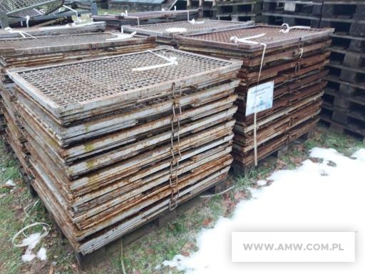 Pojemniki siatkowe (łącznie 77 szt.) - pakiet zawierający 3 poz. asort., w tym: nieskładany 1/2 UJC - 4 szt. składany 503 - 59 szt. składany 557 - 14 szt. 